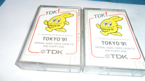 Cassette Para Regrabar Tdk D60 ( Tokio ´91)