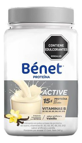 Proteína Benet Active Vainilla 340g - g a $171