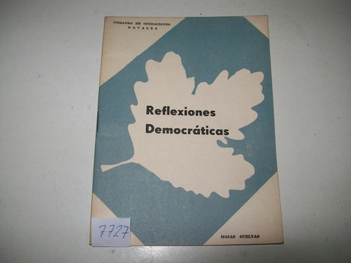 Reflexiones Democráticas · Comando De Operaciones Navales