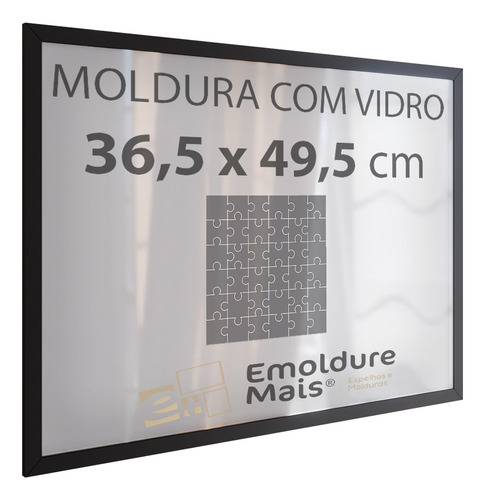 Quadro P/ Quebra Cabeça Grow Puzzle 500 Peças 49,5 X 36,5 Cm