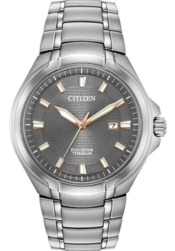 Reloj Citizen Eco Drive Titanium Hombre Bm7431 51h Paradigm Color