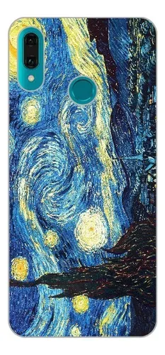 Case Funda Protector Motorola Noche Estrellada Con Textura