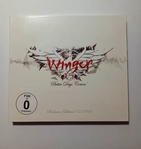 Winger Better Days Comin' Cd / Dvd Imp Eu Orig B.track Raro