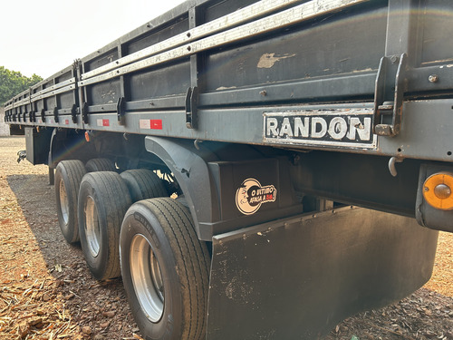 Carreta 3 Eixos Randon 2010 Grade Baixa. Com Pneus Michelin