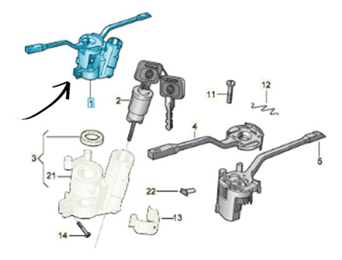 Comutador Da Chave De Seta Delivery 8-150 Plus Cummins