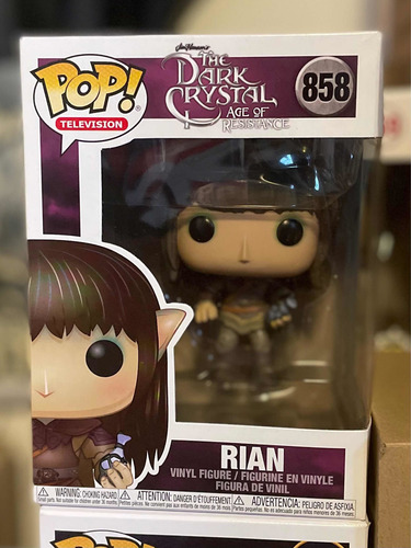 Funko Pop Rian The Dark Crystal Age Of Resistance Original (Usado)