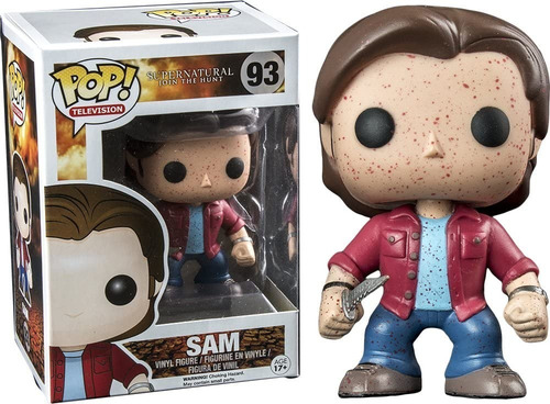 Funko Pop! Supernatural - Sam 93 - Exclusivo Version Bloody