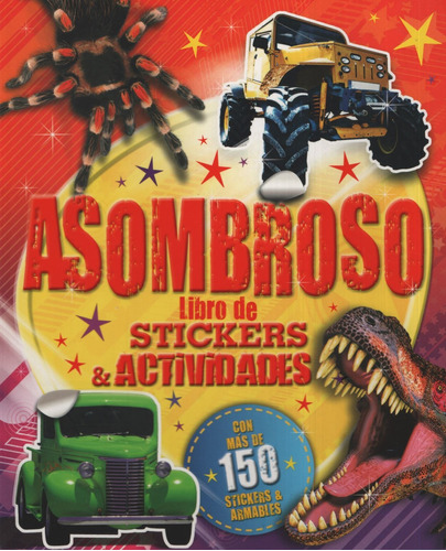Asombroso Libro De Stickers Y Actividades