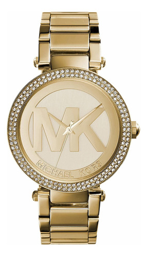 Reloj Mujer Michael Kors Mk5784 Cuarzo Pulso Dorado En Acero
