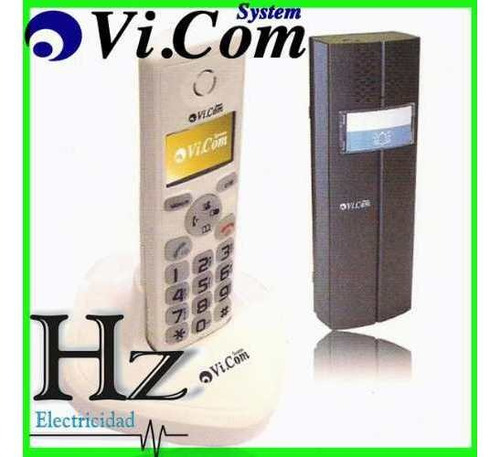 Kit Portero Electrico Inalambrico + 2 Telefonos Vi.com 3622f