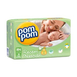 Fraldas Pom Pom Colo De Mãe Recém Nascido