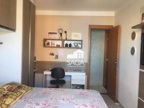 Imagem 18 de 30 de Todo Planejado E Decorado! Vista Mar! Apartamento Com 3 Dormitórios À Venda, 128 M² Por R$ 900.000 - Canto Do Forte - Praia Grande/sp - Ap4135