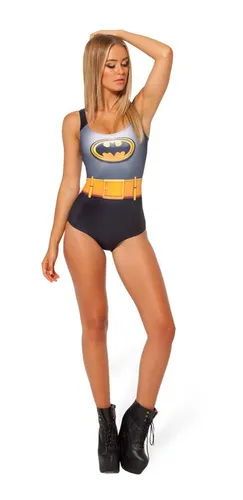 Batman Bikini Mujer Traje De Ba o Heroe Cosplay Cuotas sin inter s