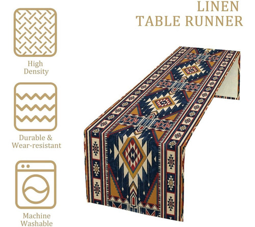 Camino De Mesa Azteca Del Suroeste, Diseño De Estilo Étnico,