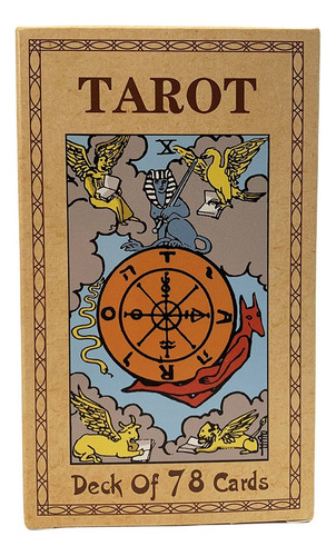 W Baraja Original De Tarot De Waite De 78 Cartas Con