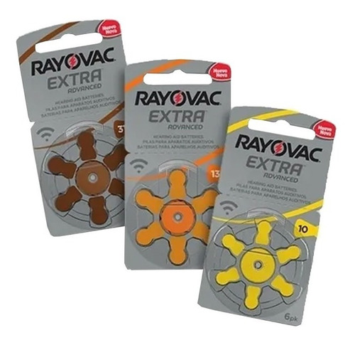 Pilas Audífono Rayovac Extra Advanced Blister 6 Pilas