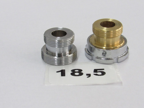 Imagen 1 de 1 de Adaptador Bronce Diámetro 18.5 Mm