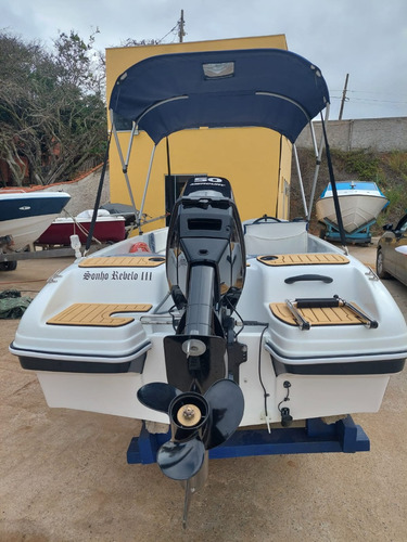 Lancha 16 Pés Rs 160 Com Motor Mercury 50 Hp 2t Elo 0km