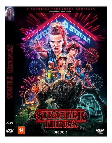 Dvd Série: Stranger Things 3 Temporada Completa (2019)