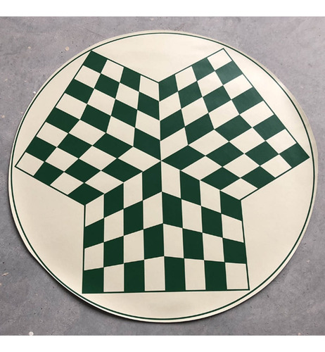 Piezas De Ajedrez De Ajedrez De Tres Jugadores Con Ajedrez