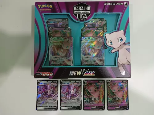 Baralho Batalha De Liga Pokémon Mew Vmax Tcg Copag