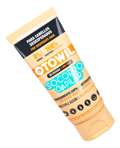 Otowil Socorro Capilar Reparador Intensivo Pelo 120g 3c