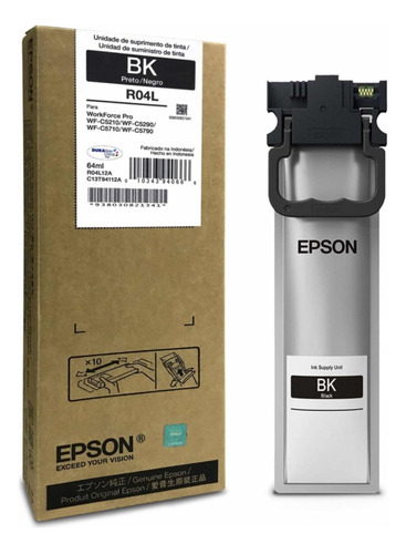 Tinta Epson T941 Negra Wf C5210/c5290 / Wf C5710/c5790 64ml