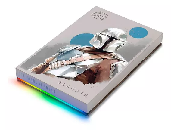 Disco Duro Externo 2tb Seagate Firecuda The Mandalorian Rgb