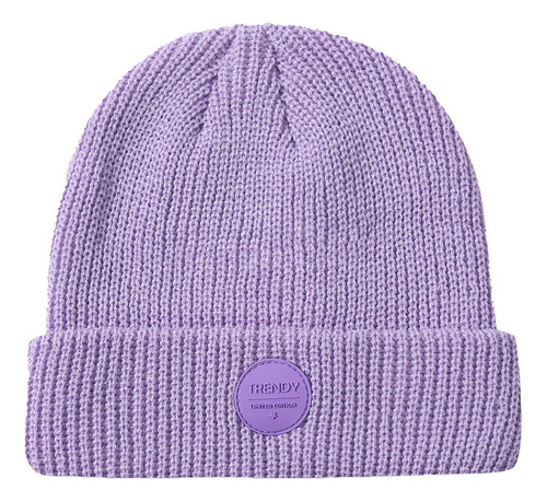 Gorro Lana Tejido Liso Hombre Mujer Invierno Otoño-invierno 