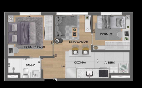 Imagem 14 de 15 de Apartamento - Ap06712 - 70701283