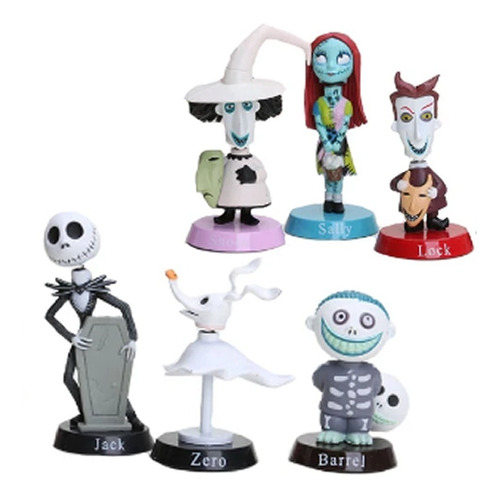 El Extraño Mundo De Jack Set De 6 Figuras