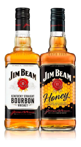 Combo Jim Beam White Label + Honey - Tomate Algo® -