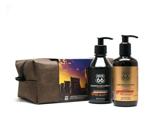 Kit Necessaire, Shampoo E Sabonete San Bernadino Route 66