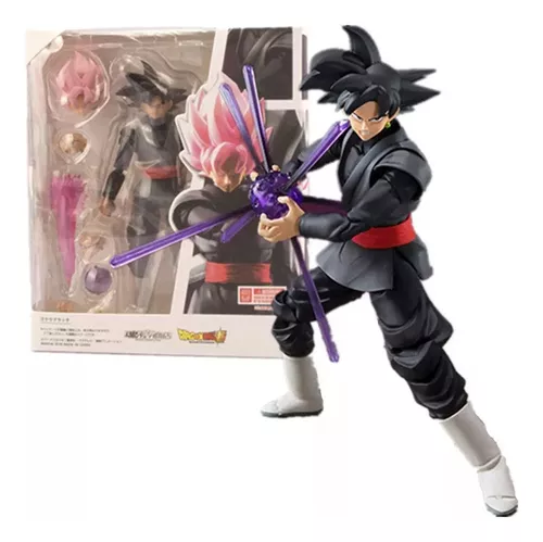 Boneco Articulado Dragon Ball Goku Black Rose Fun - Boneco Dragon