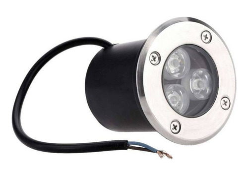 Pack De 5 Focos Led Embutidos 3w Ip67  Luz Frio