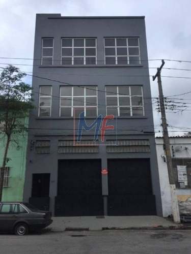 Imagem 1 de 19 de Ref 13.154- Excelente Prédio Comercial Localizado No Bairro Mooca, 900 M² A.c, 330 M² Terreno Em 3 Andares De 300 M² Cada, Elevador, - 13154