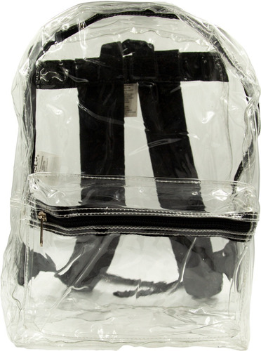 10 Mochilas De Pvc Transparente Reforzada Moderna 