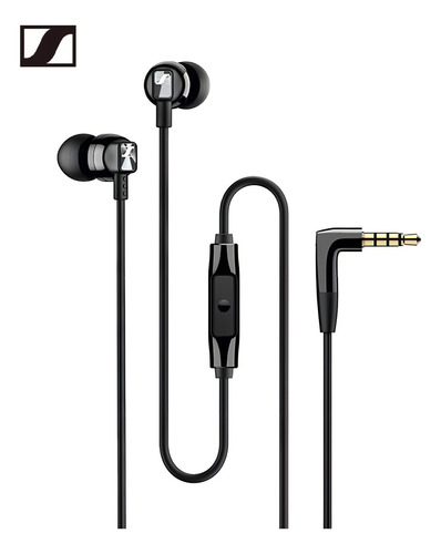 Fones De Ouvido Sennheiser Cx300s In-ear (preto) Cor Black - Excelente (Recondicionado)