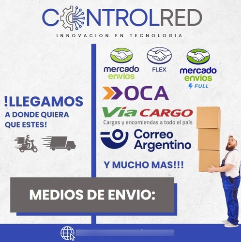 Brazo Soporte Poste Metalico 1 Metro 3 Camara Cctv Seguridad