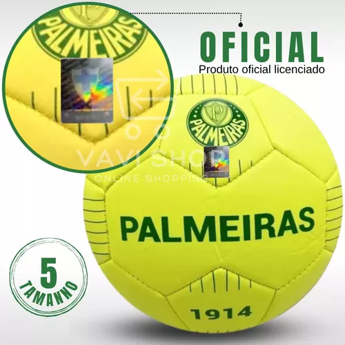 Bola Futebol Palmeiras Campo Society Original Nu5 Oficial