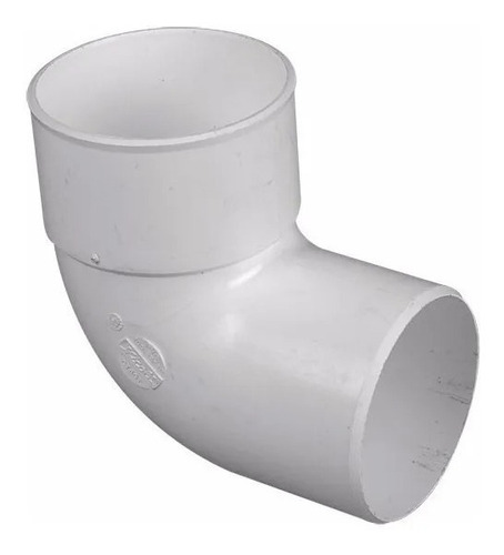 Codo 87º 30´ Pvc Blanco Nicoll P/ Canaletas Desagüe Pluvial