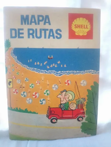 Mapa De Rutas Shell Uruguay (Usado)