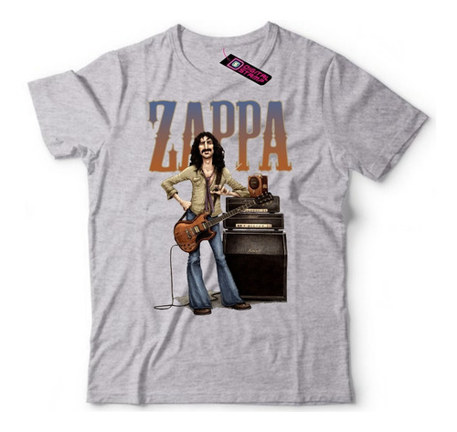 Remera Frank Zappa 5 Mothers Of Invention Digital Stamp Dtg