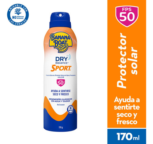 Protector Solar Dry Balance Sport En Spray Continuo Fps 50