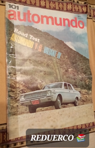Automundo 101 Valiant Iv Torino 11/4/1967