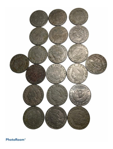  Monedas De 50 Centavos (1979 - 20 Piezas)