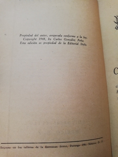 El Alma Y La Mascara Carlos Gonzales Peña (Usado)