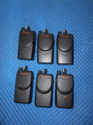 6 Radios Motorola Magone  Uhf Sin Bateria