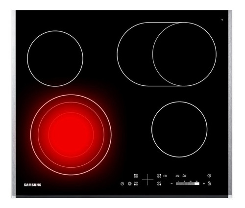 Anafe De Empotrar Samsung 4 Hornallas Ceramica Ctr264 Dimm
