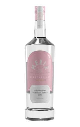 Gin Merle Contemporary Buenos Aires 750 Ml Edicion Especial